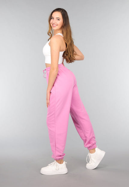 SALE30 Roze Oversized Joggingbroek
