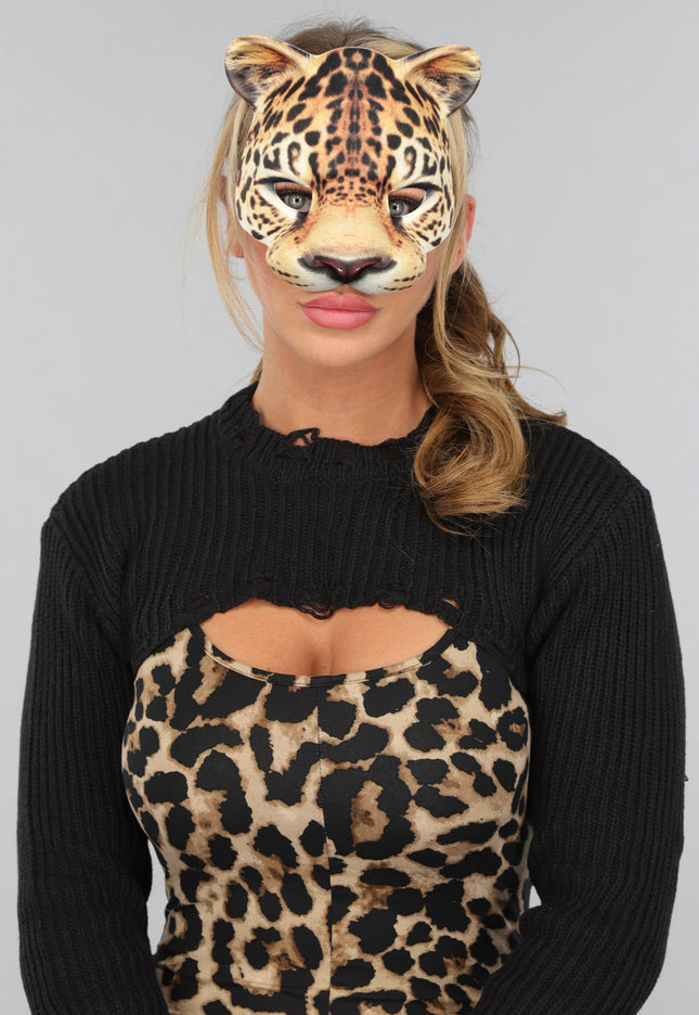 Schuimmasker met Panter Opdruk