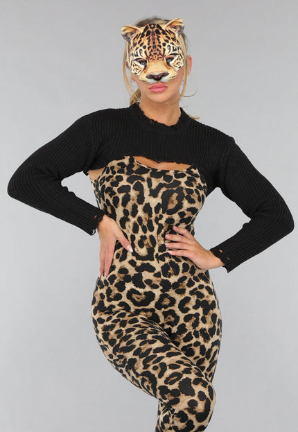 Schuimmasker met Panter Opdruk