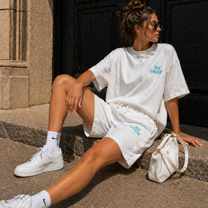 SALE30 Witte Two Piece Set met Shorts