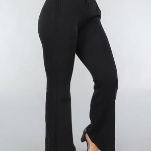 SALE30 Zwarte Jogger met Flair Model
