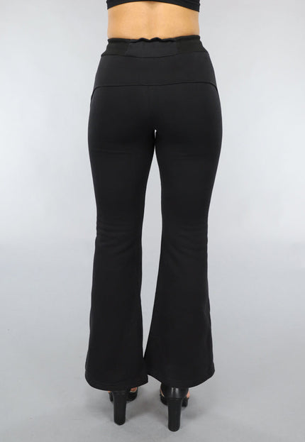 SALE30 Zwarte Jogger met Flair Model