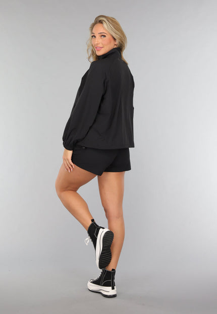 SALE30 Zwarte Sportset met Windjack