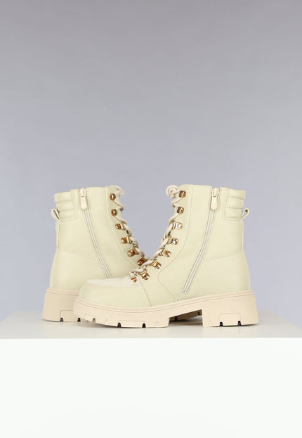 SALE50 Beige Teddy Veterboots