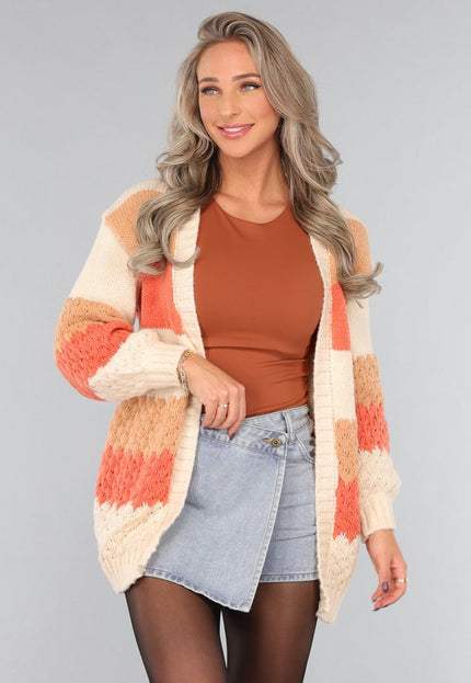 SALE50 Gebreide Multicolor Cardigan