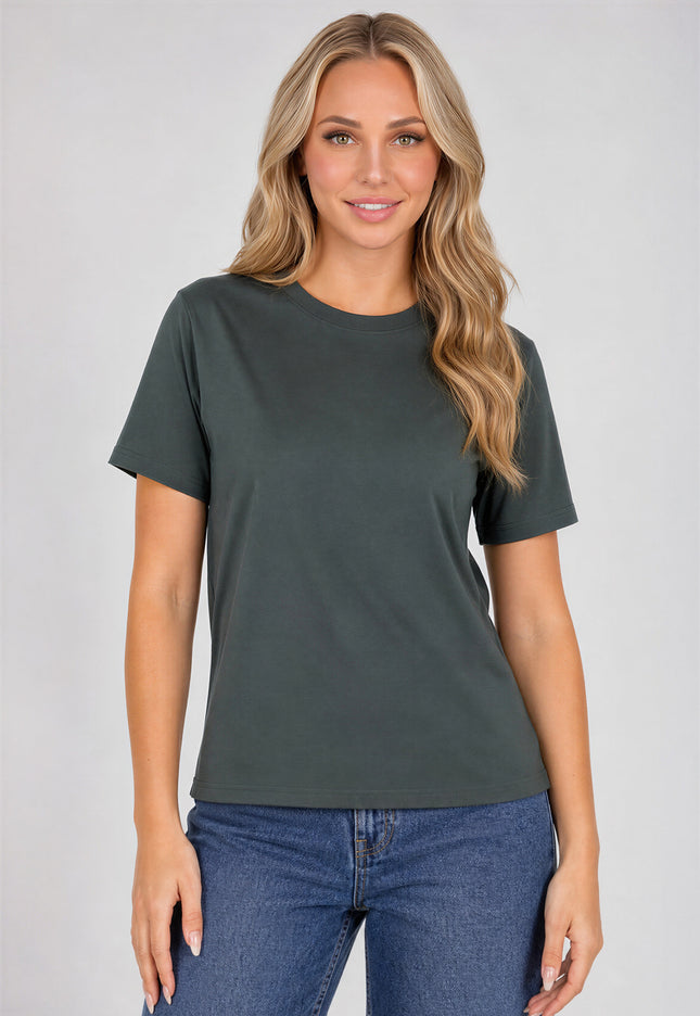 SALE50 Grijs Basic T Shirt