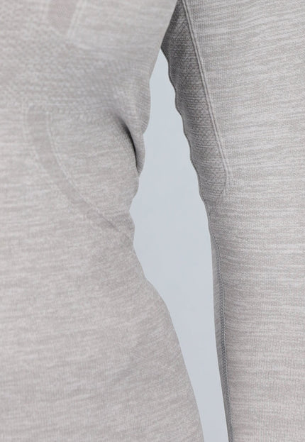 SALE50 Grijze Stretchy Longsleeve Sporttop
