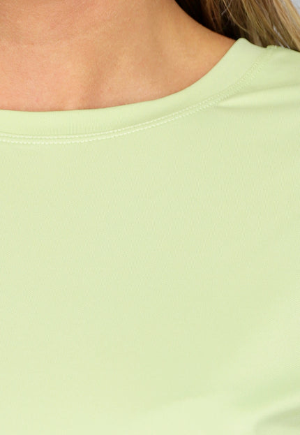 SALE50 Groene Loose Fit Sporttop