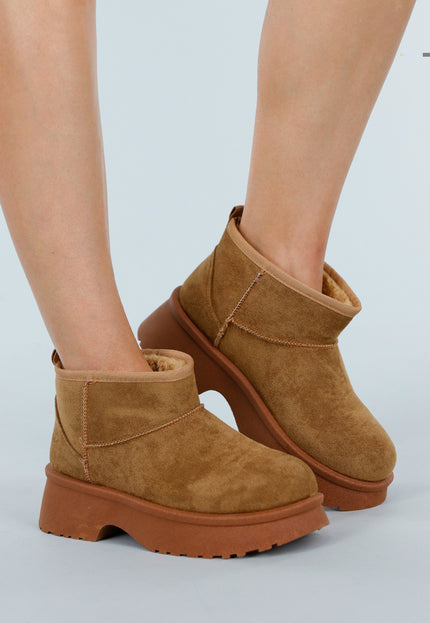 SALE50 Lage Camel Snowboots