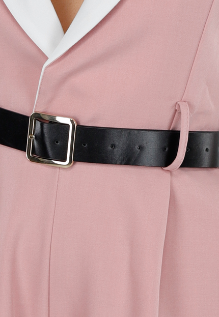 SALE50 Lichtroze Blazerlook Playsuit
