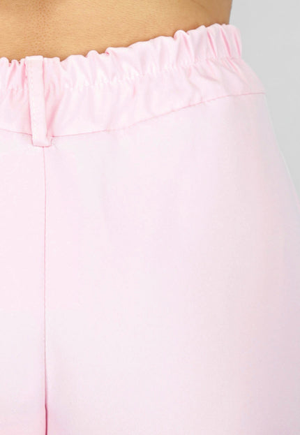 SALE50 Lichtroze Gilet Co Ord Set met Pantalon