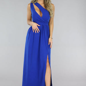 OP=OP.07.NL Royaal Blauwe Cut Out Galajurk