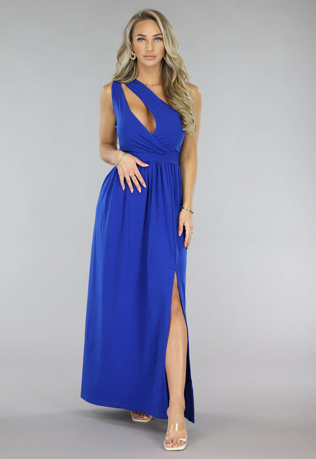 OP=OP.07.NL Royaal Blauwe Cut Out Galajurk