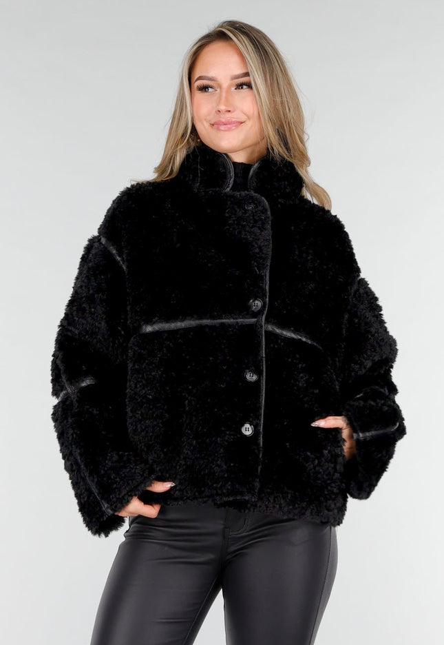 SALE50 Super Warme Fleece Teddy Jas