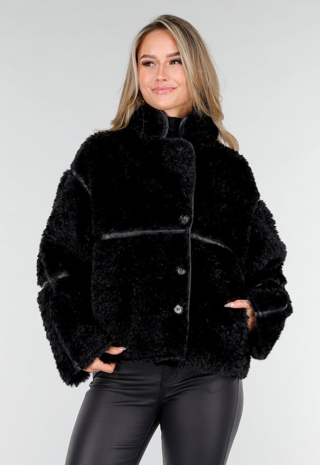 SALE50 Super Warme Fleece Teddy Jas