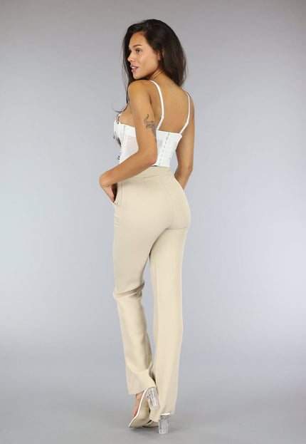 SALE50 Witte Glamour Bustier