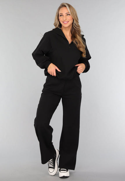 SALE50 Zwarte Wide Leg Jogger