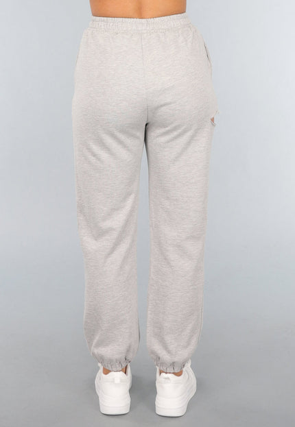 SALE80 Grijze Jogger met Cutout