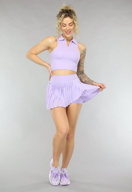 SALE80 Lila Halter Top met Uitneembare Pads