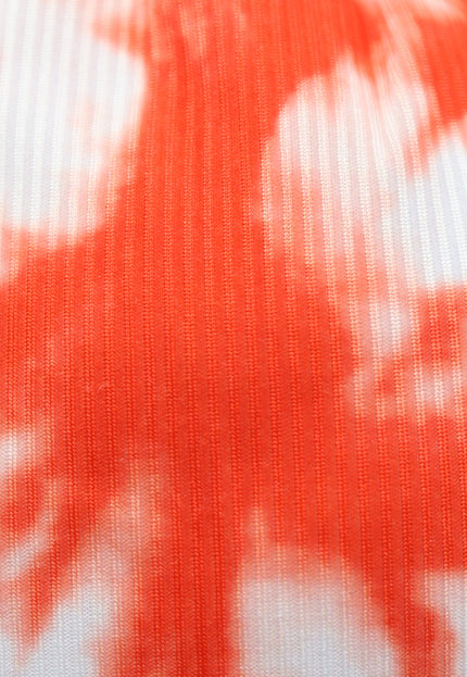 SALE85 Rood Tie Dye Bikinibroekje