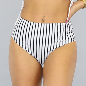 SALE85 Streep Bikinibroekje
