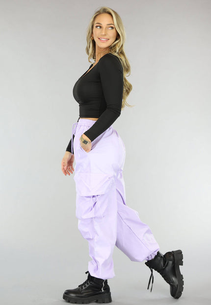 SALESELECTIE Basic Longsleeve Crop Top