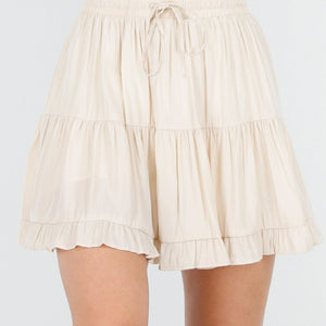 SALESELECTIE Beige Skort met Volants