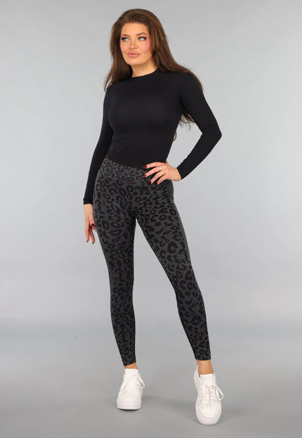 SALESELECTIE Elastische Sporttop met Lange Mouwen