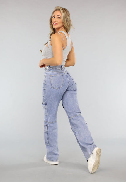 SALESELECTIE Grijze Rib Top met Borst Uitsnede in Kort Model