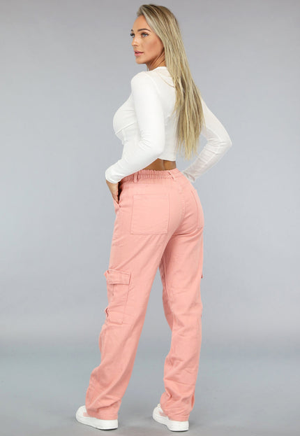 SALESELECTIE Witte Longsleeve Top met Korset Detail