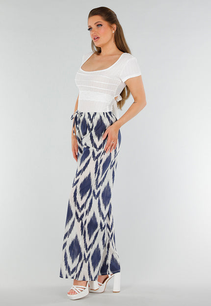 SALESELECTIE Witte Top met Kant en Striksluiting