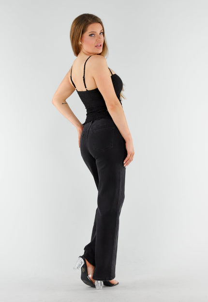 SALESELECTIE Zwarte Kanten Top