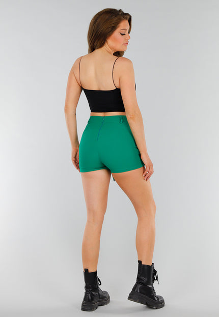 SALESELECTIE Zwarte Stretch Croptop met Spaghettibandjes