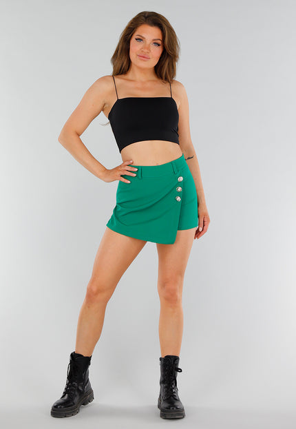 SALESELECTIE Zwarte Stretch Croptop met Spaghettibandjes