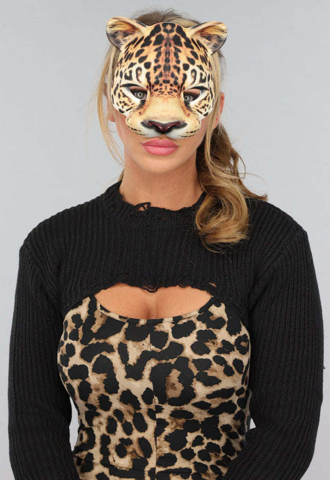 Schuimmasker met Panter Opdruk