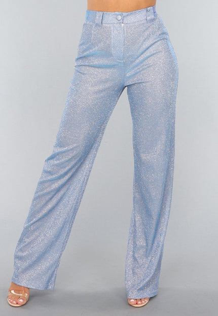 OP=OP.38.R Sparkle Pantalon in Ice Blue