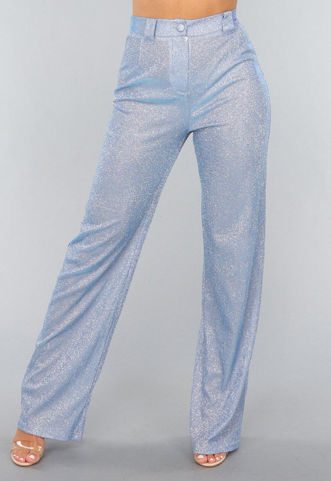 OP=OP.38.R Sparkle Pantalon in Ice Blue