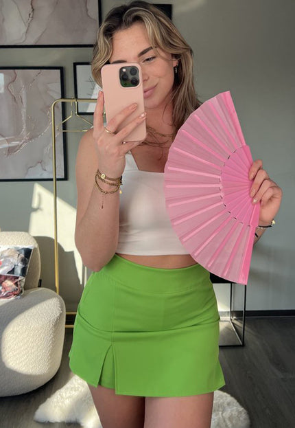 Stijlvolle Plastic Waaier Roze