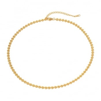 TERUG Gouden Minimalistische Ketting