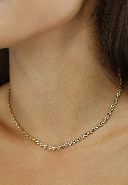 TERUG Gouden Minimalistische Ketting