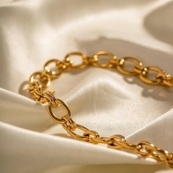 TERUG Gouden Statement Chain Ketting