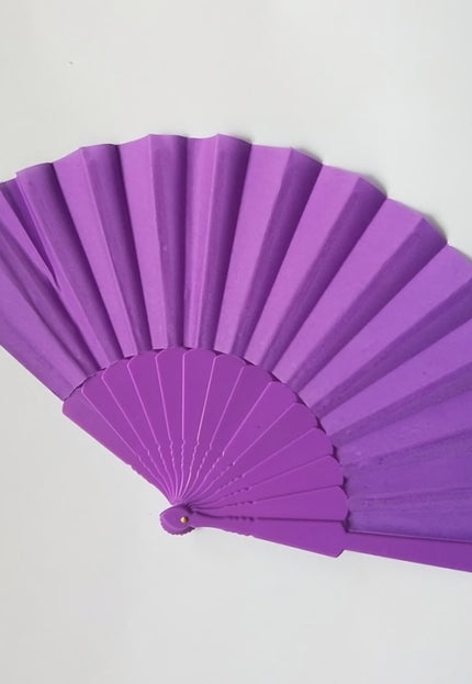 TERUG Plastic Waaier Paars