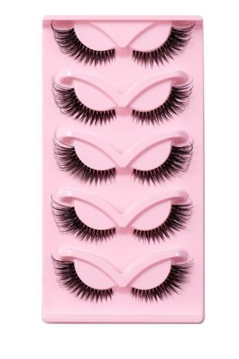 TERUG Volume Cat Eye Look Nep Wimpers Set van 5