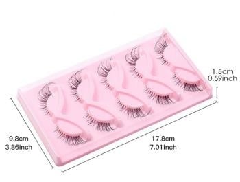 TERUG Volume Cat Eye Look Nep Wimpers Set van 5