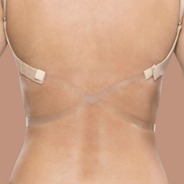 Transparante Lage Rug BH Bandjes