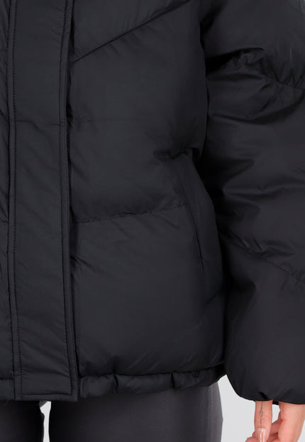 WINTER Puffer Jas Zwart