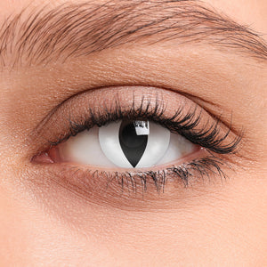 Witte Katten Ogen Crazy Lenzen