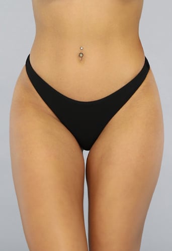 Zwart Bikinibroekje