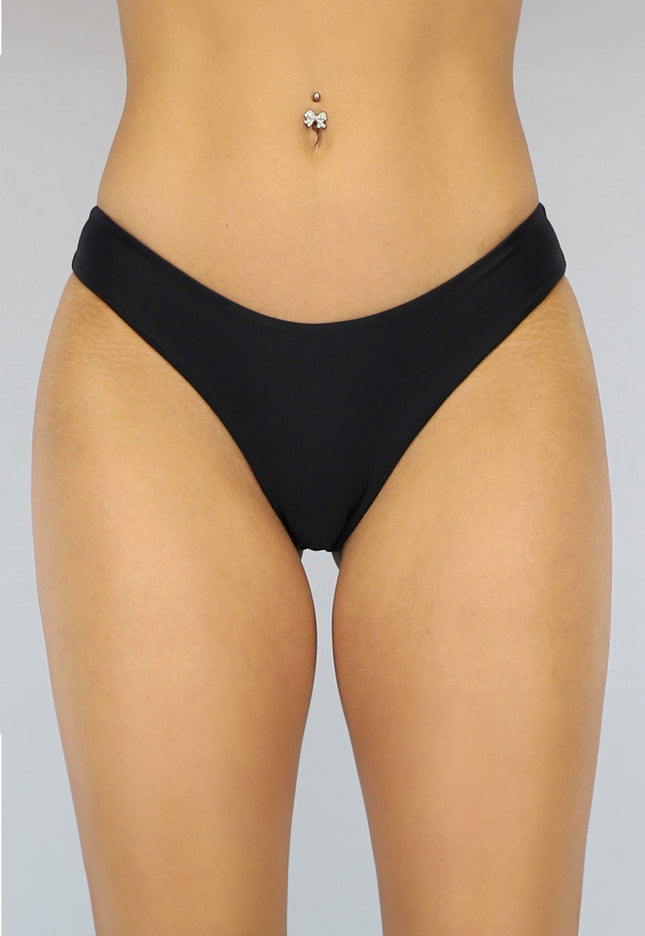 Zwart V  Gevormd Bikinibroekje