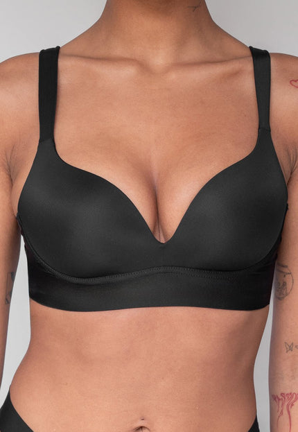 Zwarte Naadloze Softstretch BH